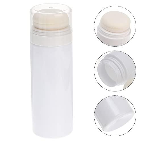 FOMIYES FOMIYES Loose Powder Containers Powder Powder Puff Box talcum Powder Bottle Body Powder Container with Puff Loose Powder Bottle for Body Powder Makeup Powder Container Puffs