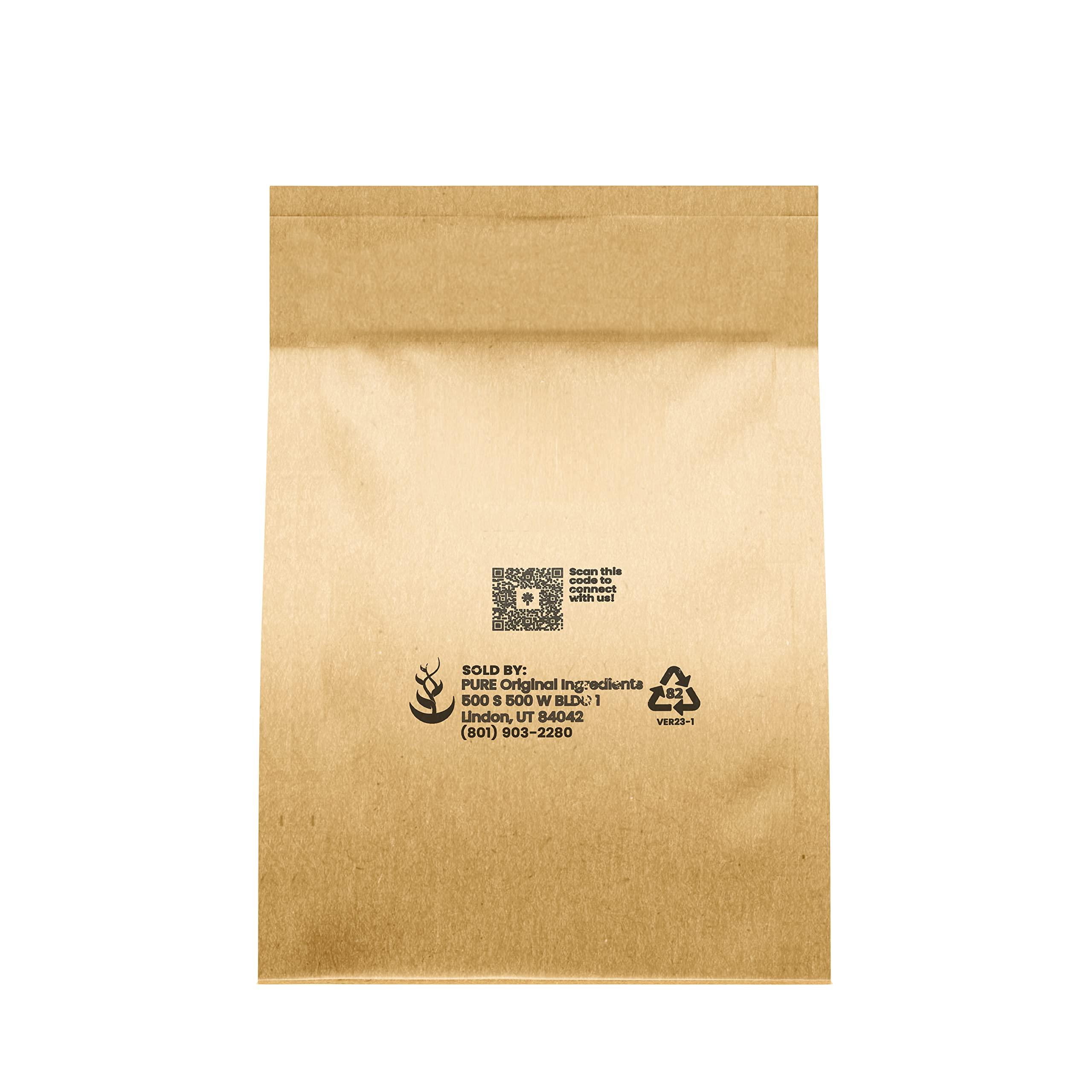 Pure Organic Ingredients Pure Original Ingredients Epsom Salt (1 lb) Pure Magnesium Sulfate, Food Grade, Soaking Solution