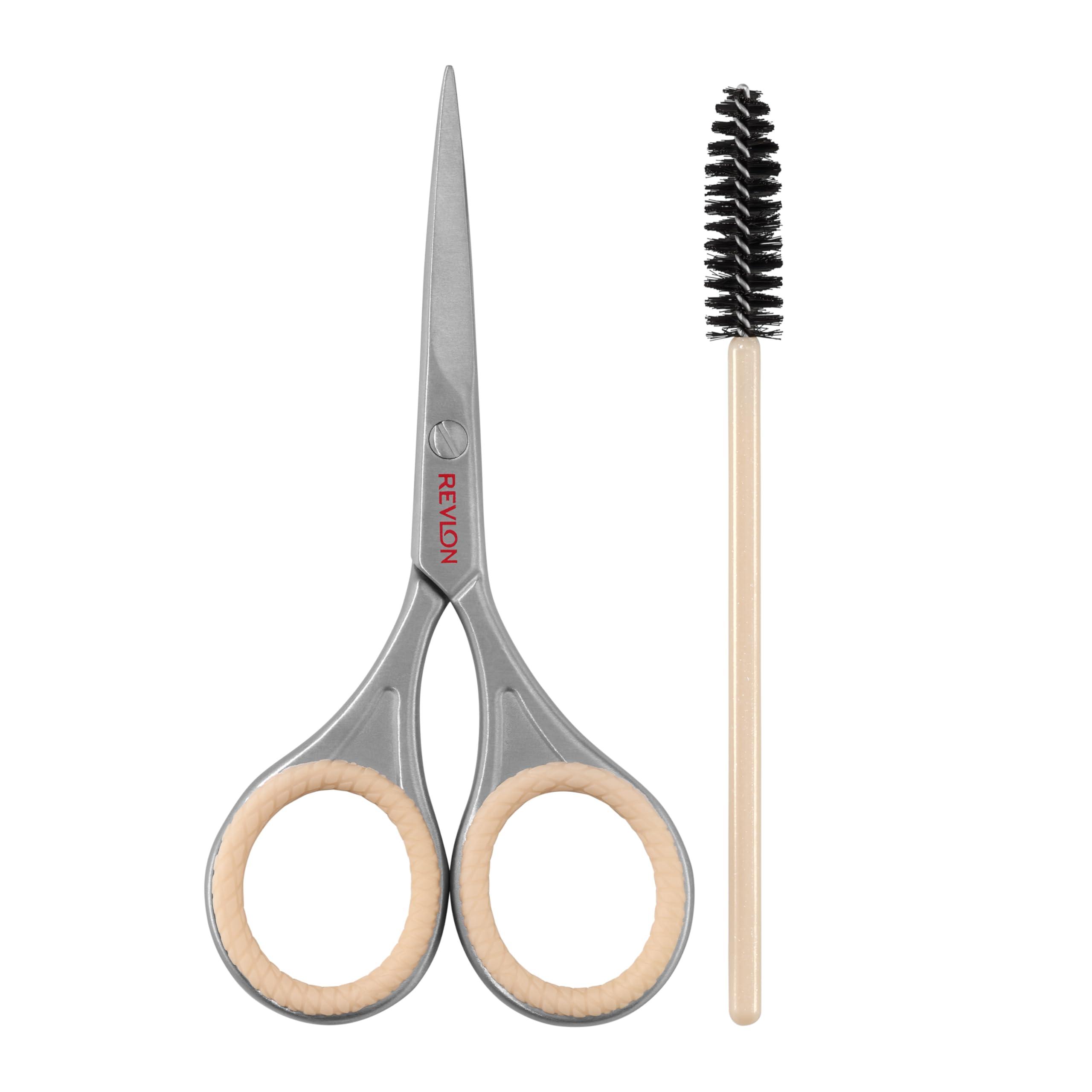 REVLON Revlon Designer Series Brow Set, Trimming and Shaping Eyebrow Kit with Scissors and Spoolie Brush, Easy to Use at Home or on The Go, 1 Count