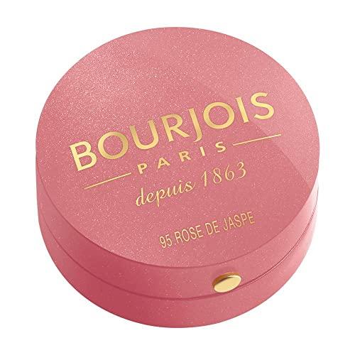 Bourjois BOURJOIS Little Round Pot Blusher 95 Rose De Jaspe 1pc One Stroke of The Brush Reveals The Irresistible Aroma of The Scented Powder.