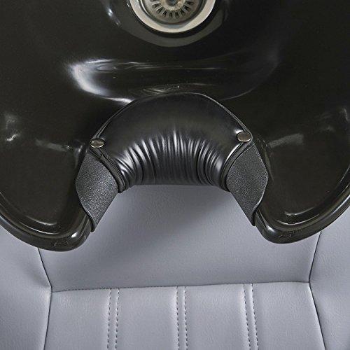 Dir Salon Shampoo Backwash Unit Hair Washing Shampoo Station With Manual Legrest Adjustment ANODE