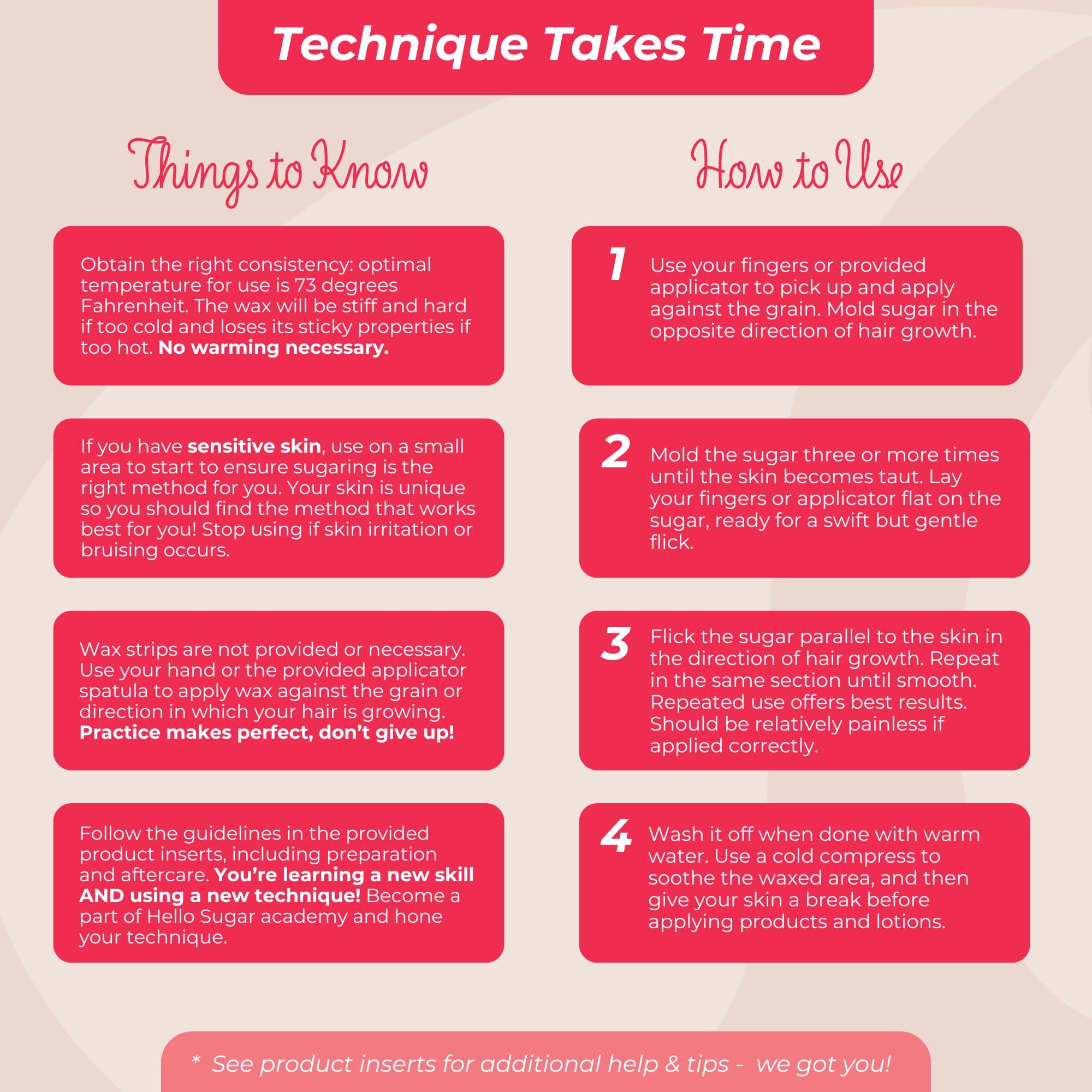 Hello Sugar Smooth by Hello Sugar | Full-Body Sugar Wax | Sugar Waxing for Hair Removal | Sugaring Kit | Salon-Quality, Natural, Vegan | Gentle on Skin & Long-Lasting Smoothness | 100% Cruelty-Free (36 Ounces)