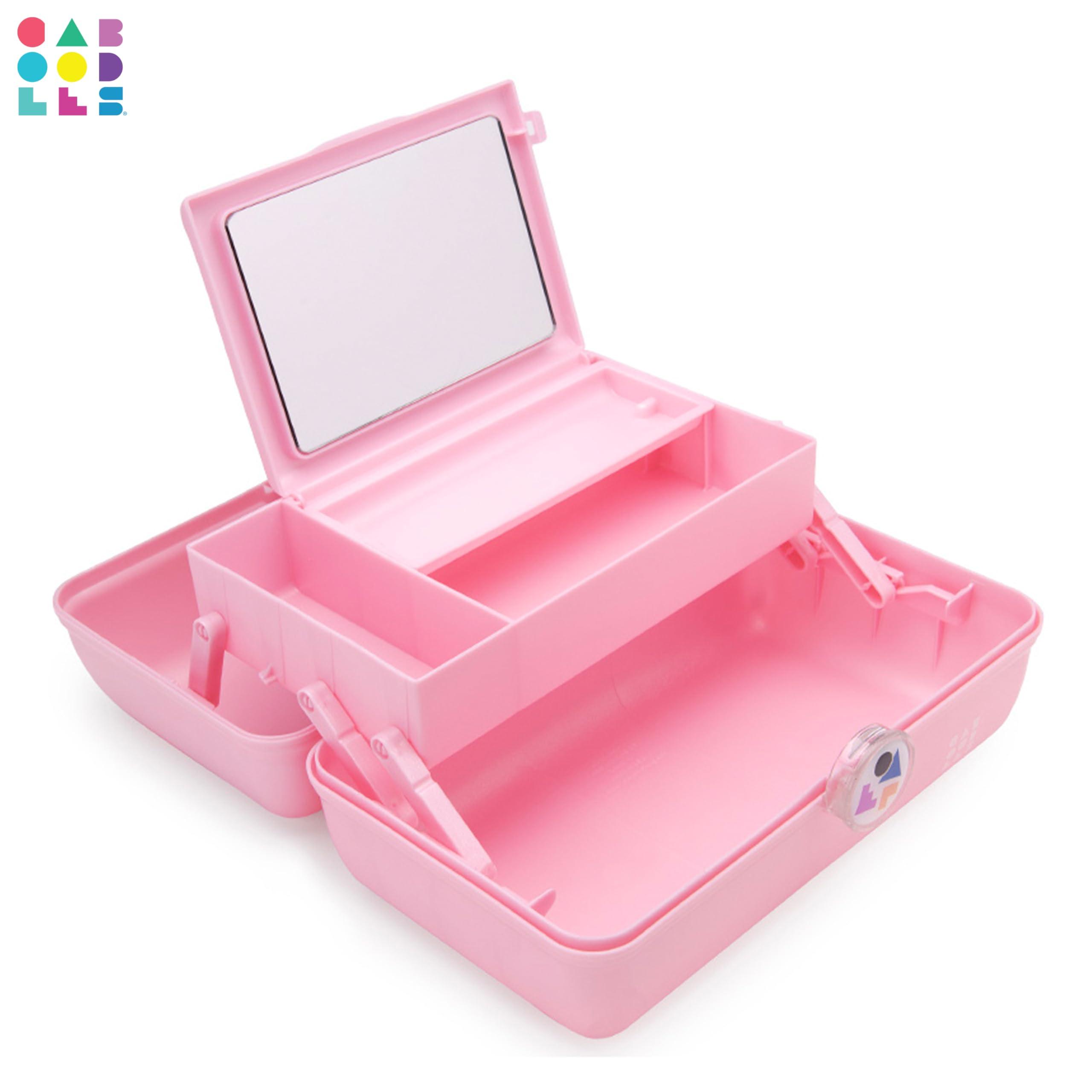 Caboodles Caboodles Twilight Disco - On-the-go Girl Costmetic Organizer Make-up & Accessory Carry Case, Pink Sparkle