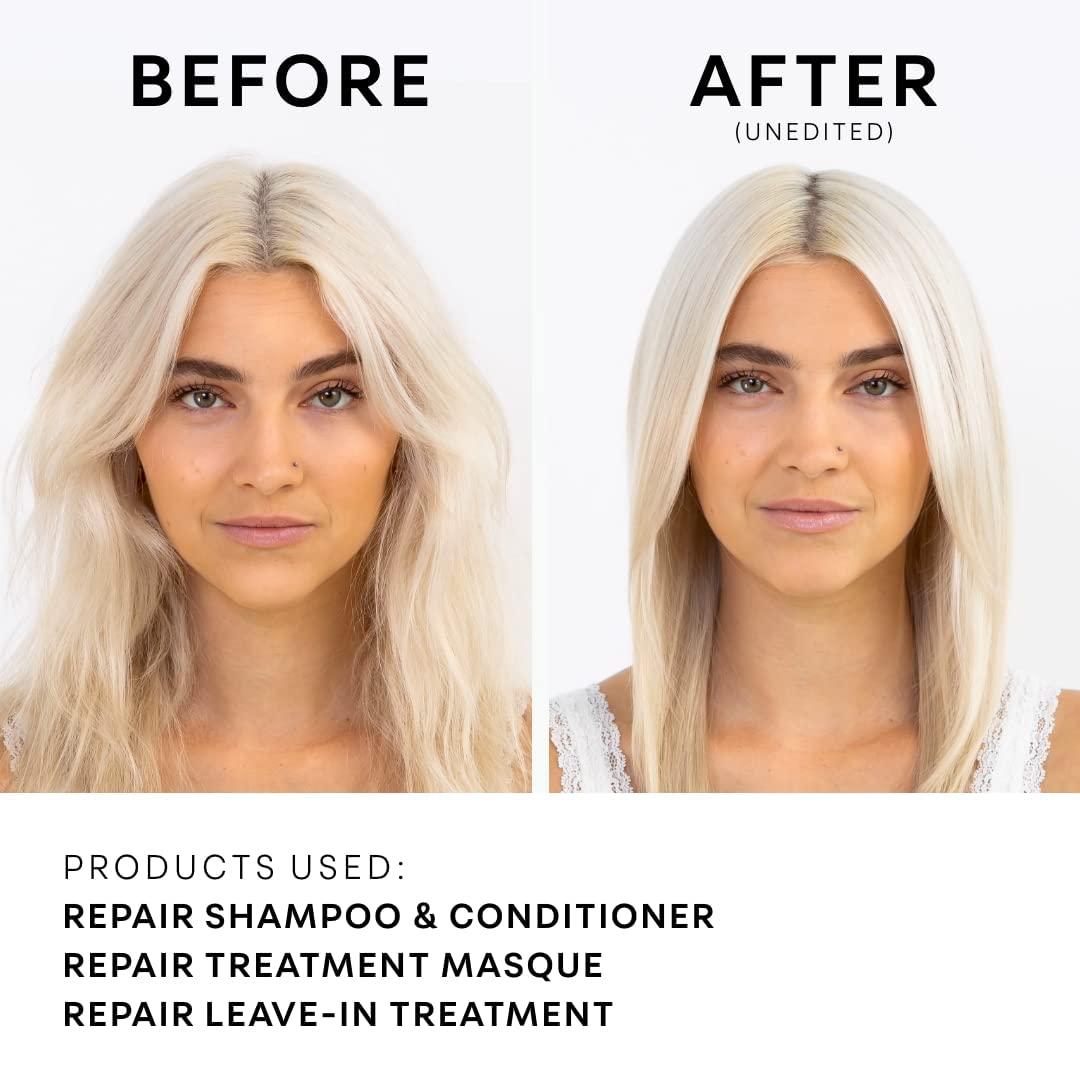 NatureLab. TOKYO NATURELAB. TOKYO Perfect Repair Shampoo - Moisturizing Shampoo to Help Revitalize Damaged, Color-Treated Hair with Bamboo Stem Cells, Keratin, Argan + Prickly Pear Oil - (11.5 fl oz/340 ml)