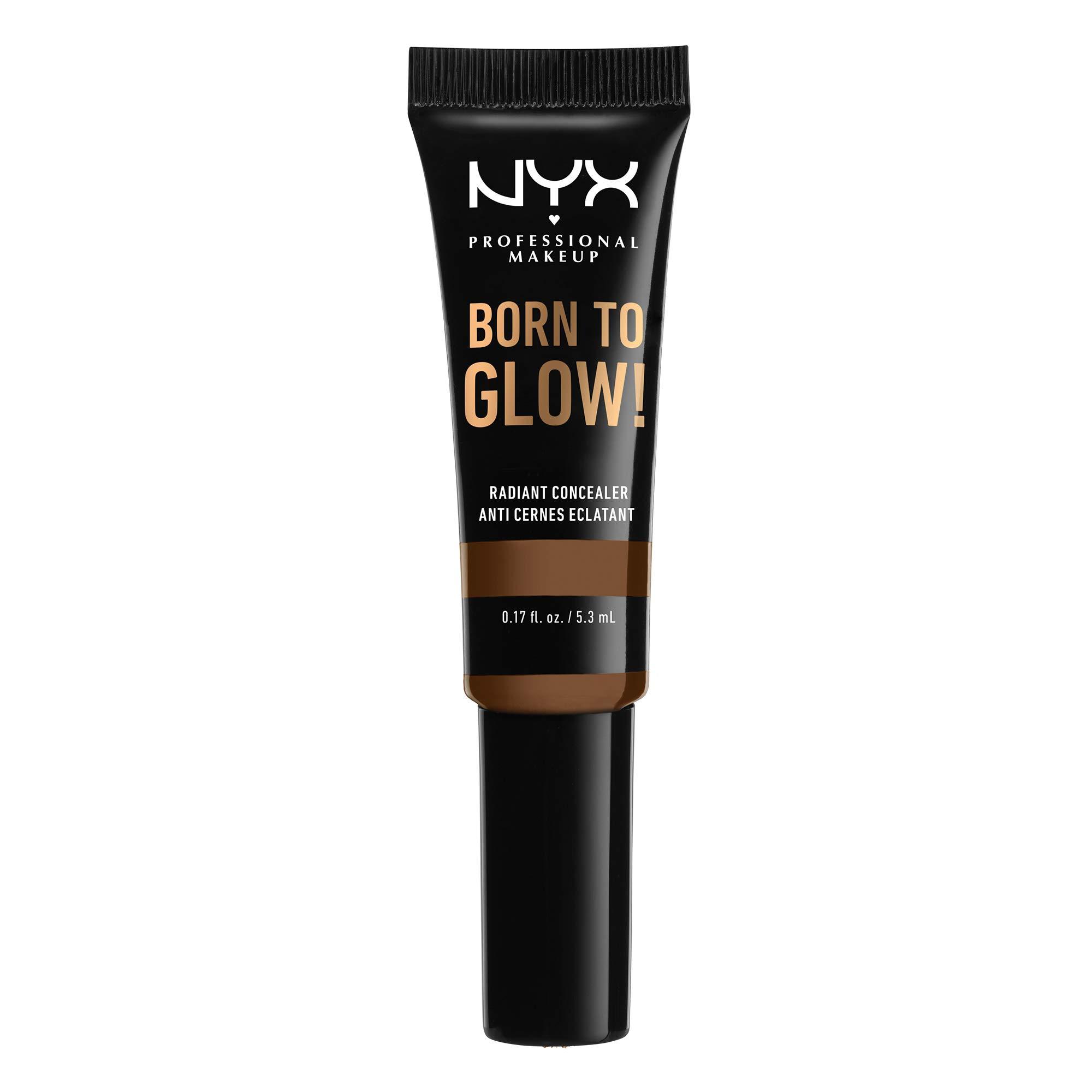 NYX PROFESSIONAL MAKEUP NYX PROFESSIONAL MAKEUP Born To Glow Radiant Concealer, Medium Coverage - Mocha