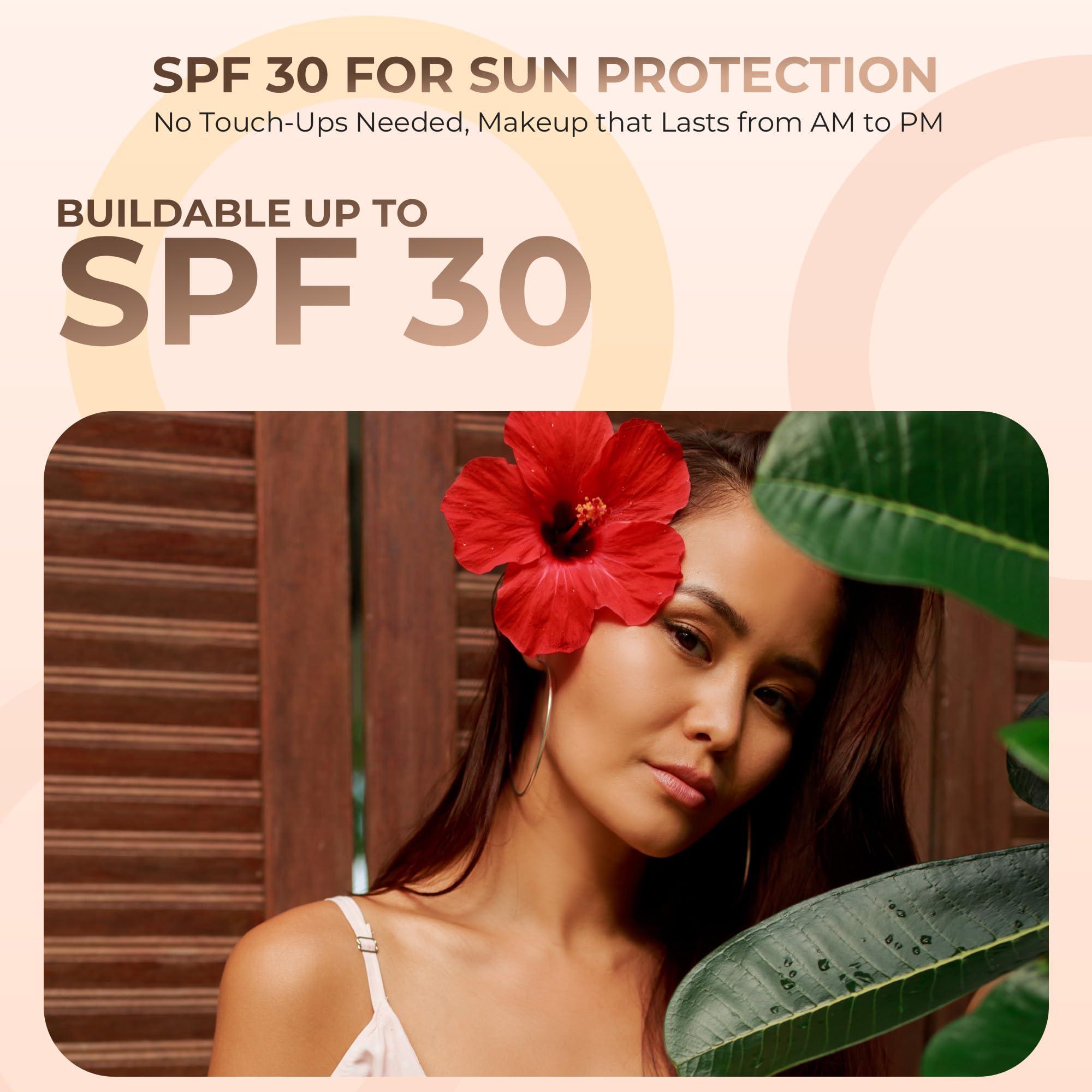 Sweet Face Minerals CONCEALER & CORRECTOR KIT with BRUSH Mineral Makeup Set Bare Skin Matte Powder (20 gram Sifter Jars, Medium Concealer)