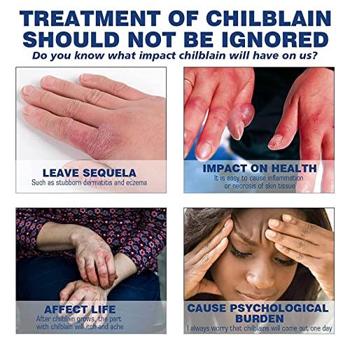 DRXVE DRXVE Chilblain Cream, Anti-cracking Frostbite Moisturiser Deep Nourishing, Anti Crack & Hand Foot Cream, Foot Repair Cream, for Dry Cracked Heels Callus Remover (2 Pc)