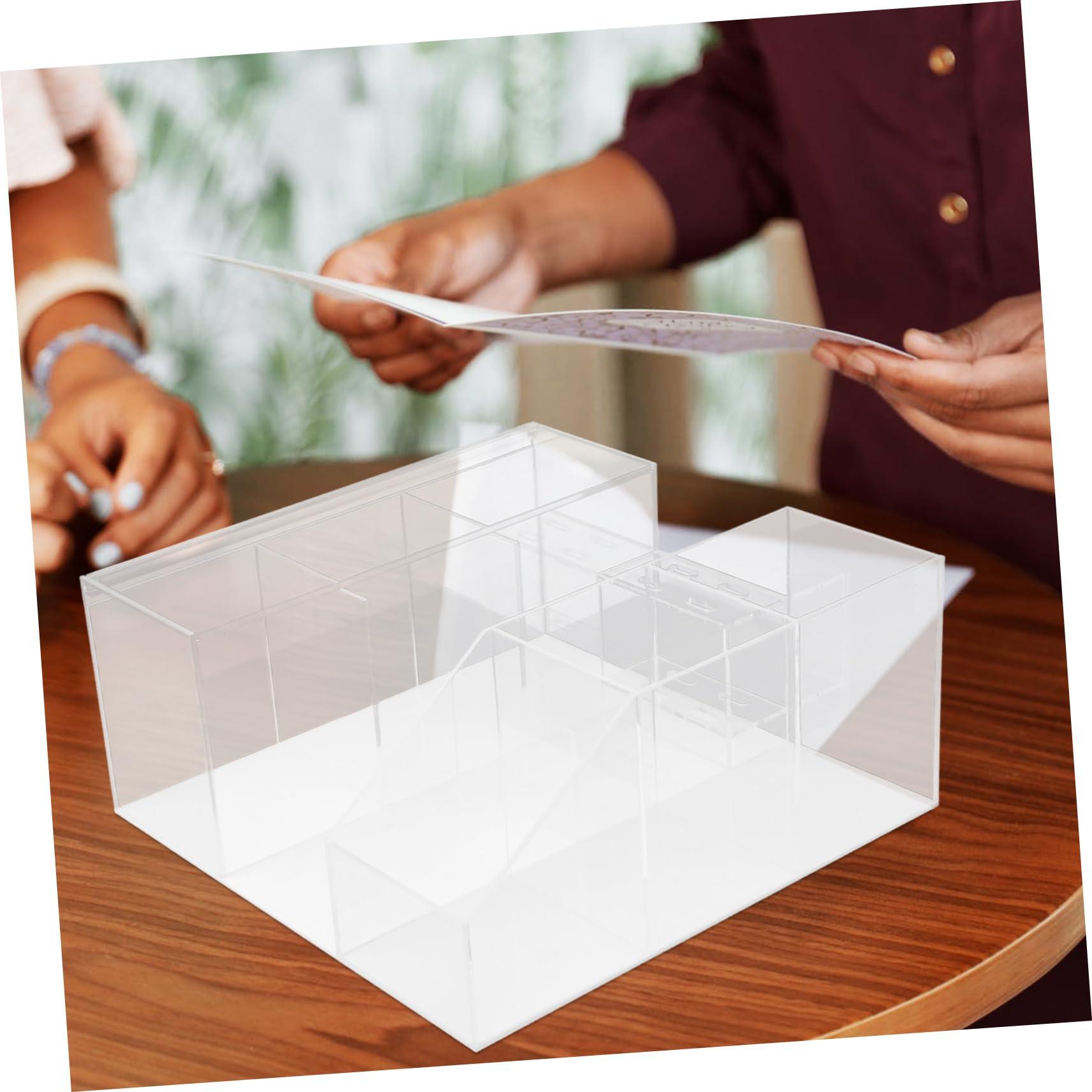 OHPHCALL OHPHCALL Makeup Storage Box Toolbox Tweezers Tools Makeup Storage Bin Desk Organizer Eyelash Extension Tweezer Case Lash Tweezer Case Tweezer Holder for Eyelash Lash Organizer Acrylic