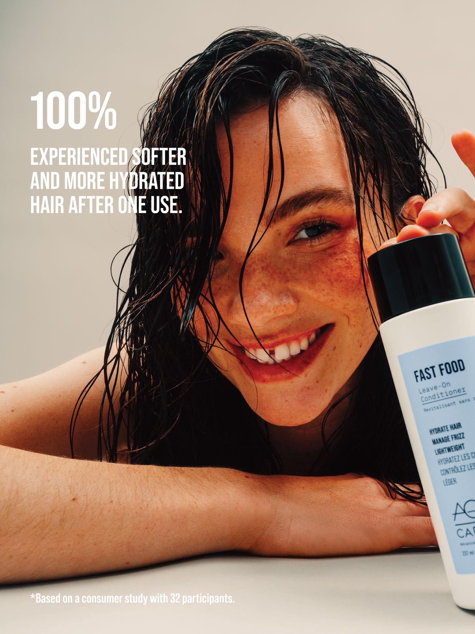 AG Care AG Care Fast Food Leave On Conditioner, 8 Fl Oz