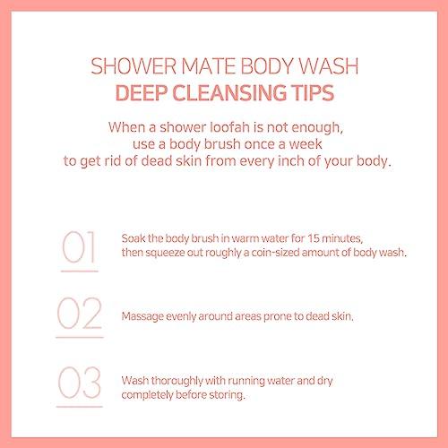 SHOWERMATE SHOWERMATE Natural Body Wash 42.3 fl oz, 1.2 kg (Peach)