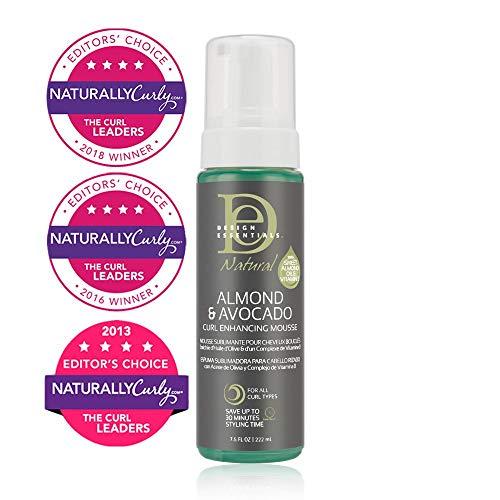 Design Essentials Design Essentials Curl Enhancing Hair Mousse for Curly Hair; Almond and Avocado Collection,7.5 Ounce