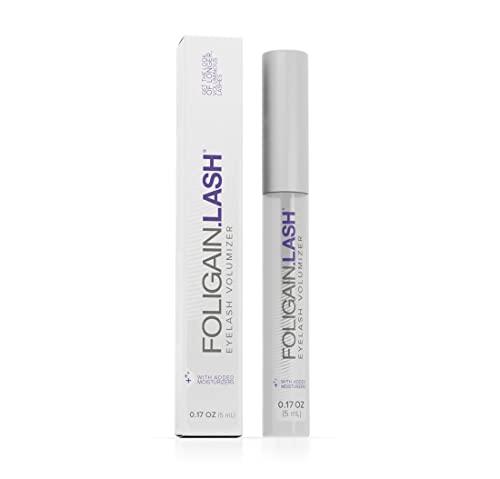 Foligain Foligain.Lash Eyelash Volumizer | Lash Enhancing Serum | Easy-To-Apply & Non-Irritating Eyelash Lengthener, 0.17 Oz