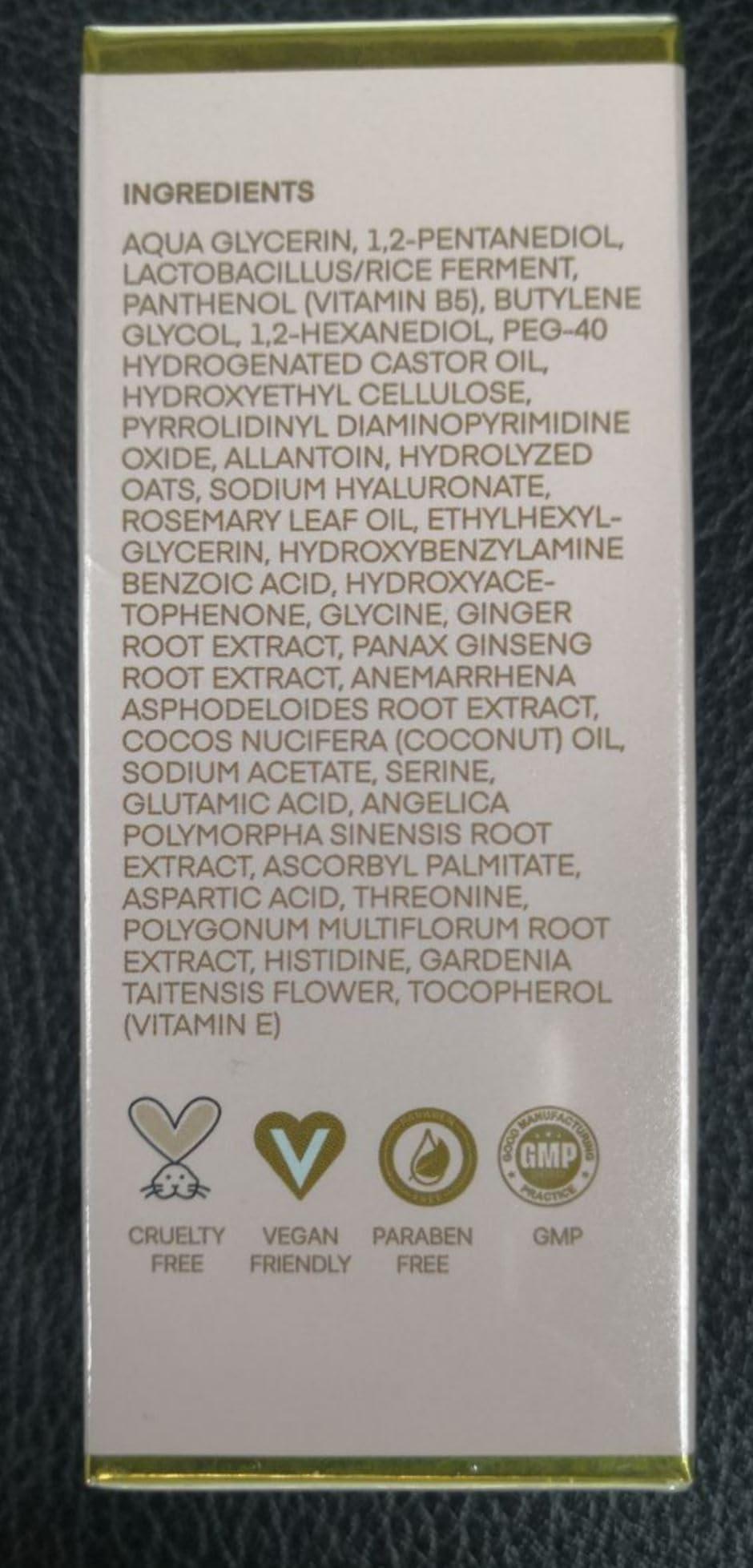 Jardient Jardient Hair Growth Serum: Veganic Natural Hair Growth Oil - Hair Loss Treatment for Women and Men - GRO Hair Serum for Thining Hair - Fuller Thicker and Healthier Hair in 90 Days, 2Pack X 1Fl Oz