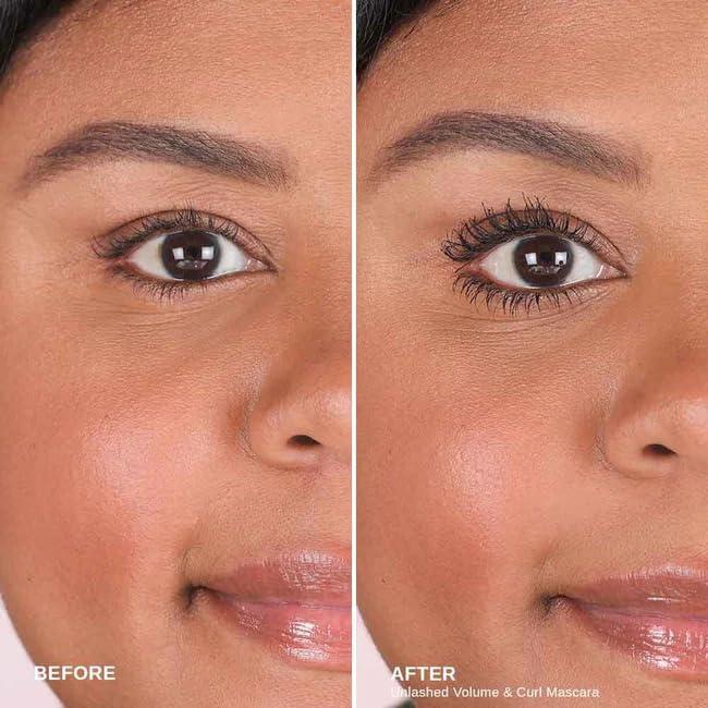 Wander Beauty Wander Beauty Unlashed Volume & Curl Mascara - Volumizing, Lash Curling Mascara - 9 in 1 Multitasking Smudge-Proof Makeup - Nourish & Reduce Fallout With Peach Leaf, Vitamin E & B5-0.31 fl oz