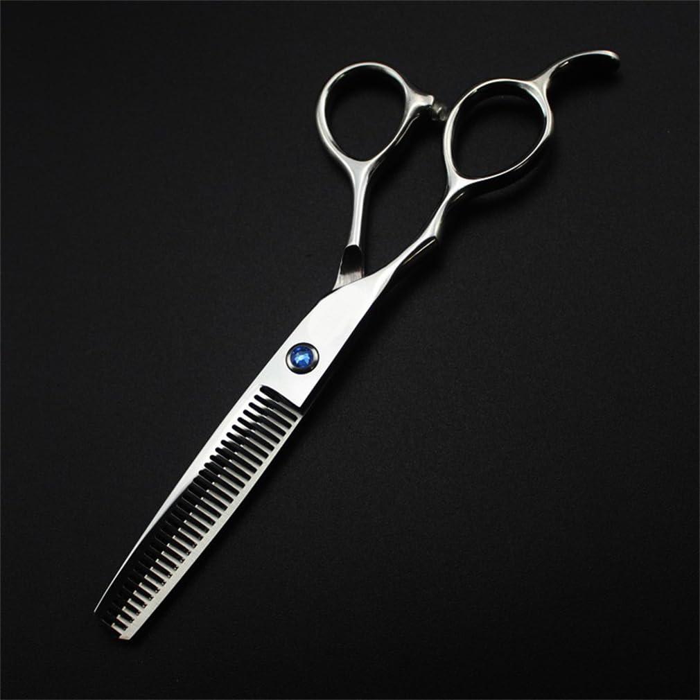 KARFRI KARFRI 6.0 Inch Left Handed Hair Cutting Scissors Set, Left Hand Barber Hair Shears Kit 17.5Cm/ 62HRC, Hair Cutting Scissor & Thinning Shears with Comb, for Salon, Barbers