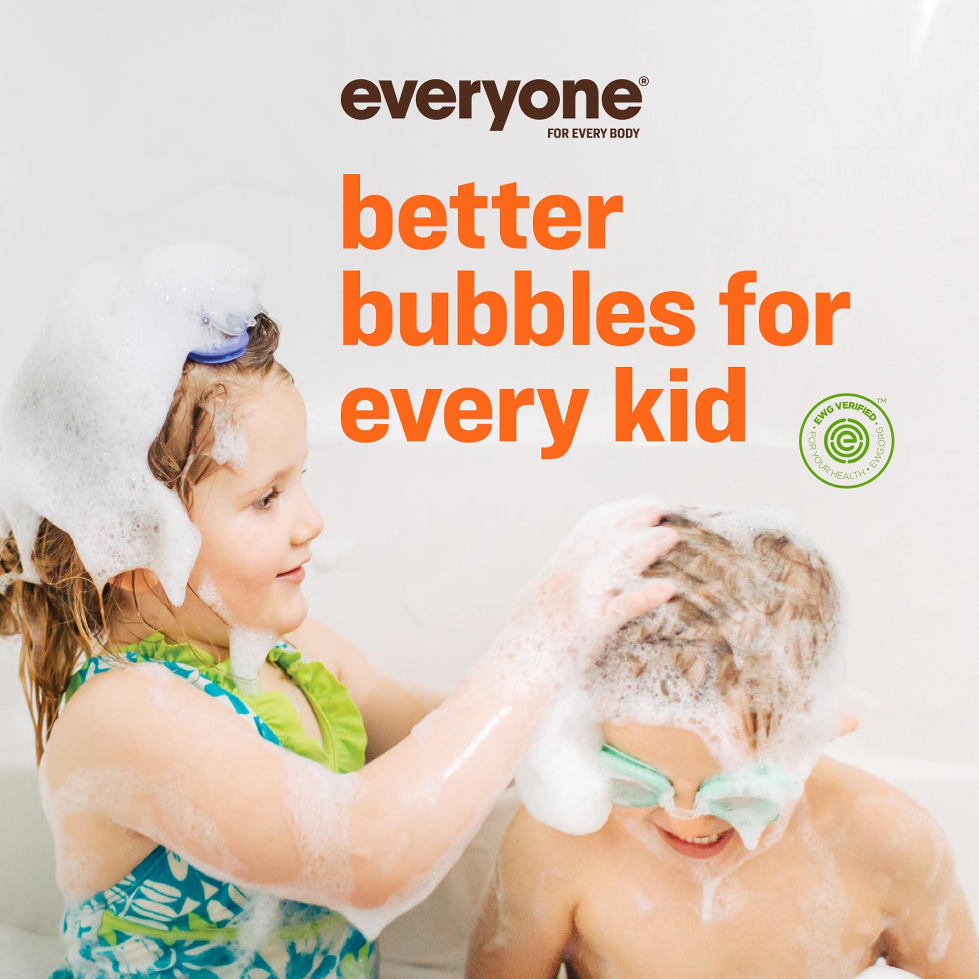 everyone for every body Everyone 3-in-1 Soap, Body Wash, Bubble Bath, Shampoo Bundle with 1 Gallon Coconut Lemon and 2 Pack 32 Ounce Orange Squeeze Kids