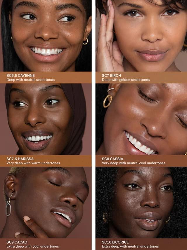 ILIA ILIA - True Skin Serum Concealer | Non-Comedogenic, Cruelty-Free, Vegan, Safe For Sensitive Skin, Reduces Appearance of Dark Circles + Blemishes (Cassia SC8, 0.16 oz | 5 ml)