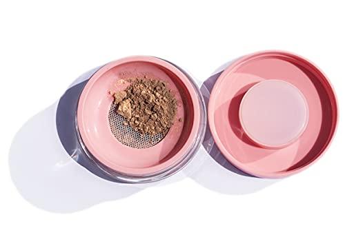 THE GOOD MINERAL The Good Mineral Loves-You-Back 3in1 Mineral Powder Foundation (CARAMEL 1) | Designed for acne-prone, sensitive skin reducing the appearance of acne and scars without layers | Vegan + Cruelty Free