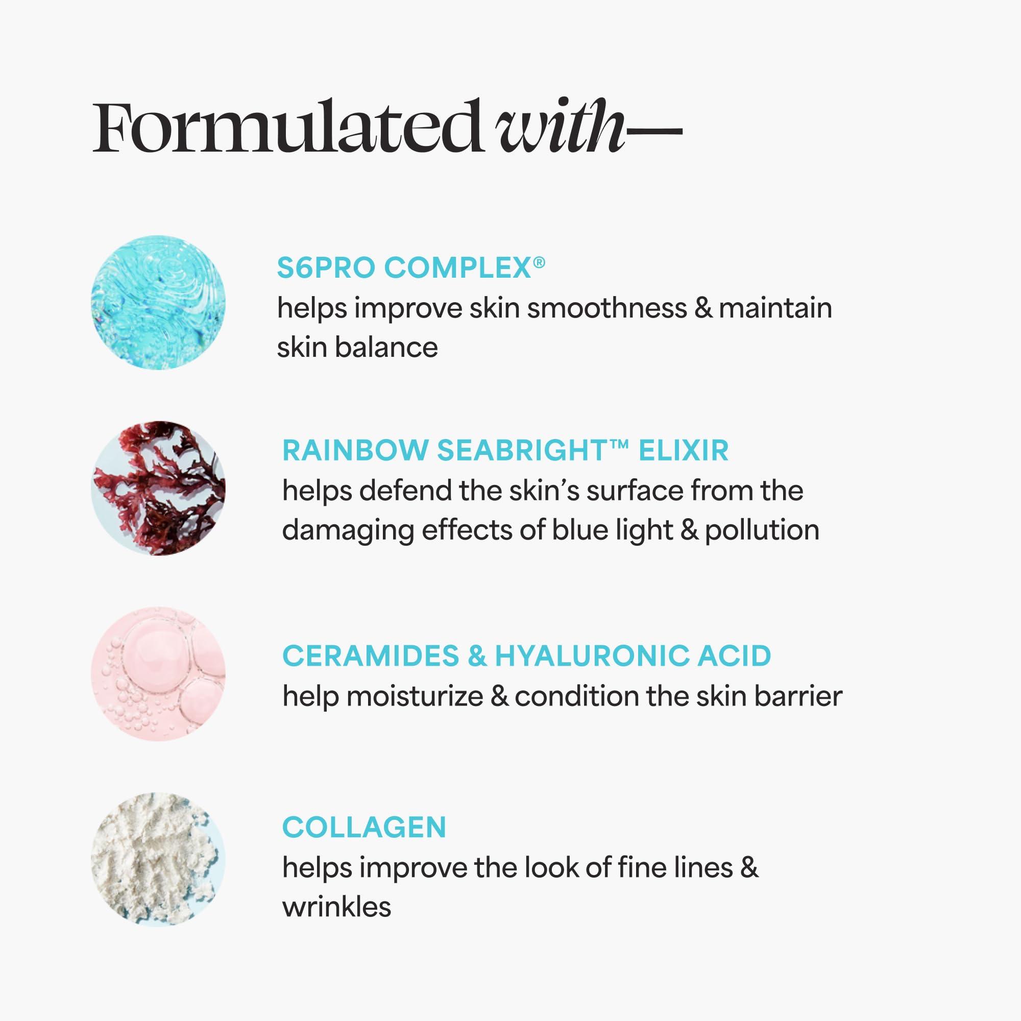 TULA TULA Skin Care Radiant Skin Brightening Serum Skin Tint SPF | Facial Sunscreen Provides Broad Spectrum SPF 30 Protection, Tinted, Serum-Light Formula Brightens and Evens Skin | Shade 30, 1.0 fl. oz.