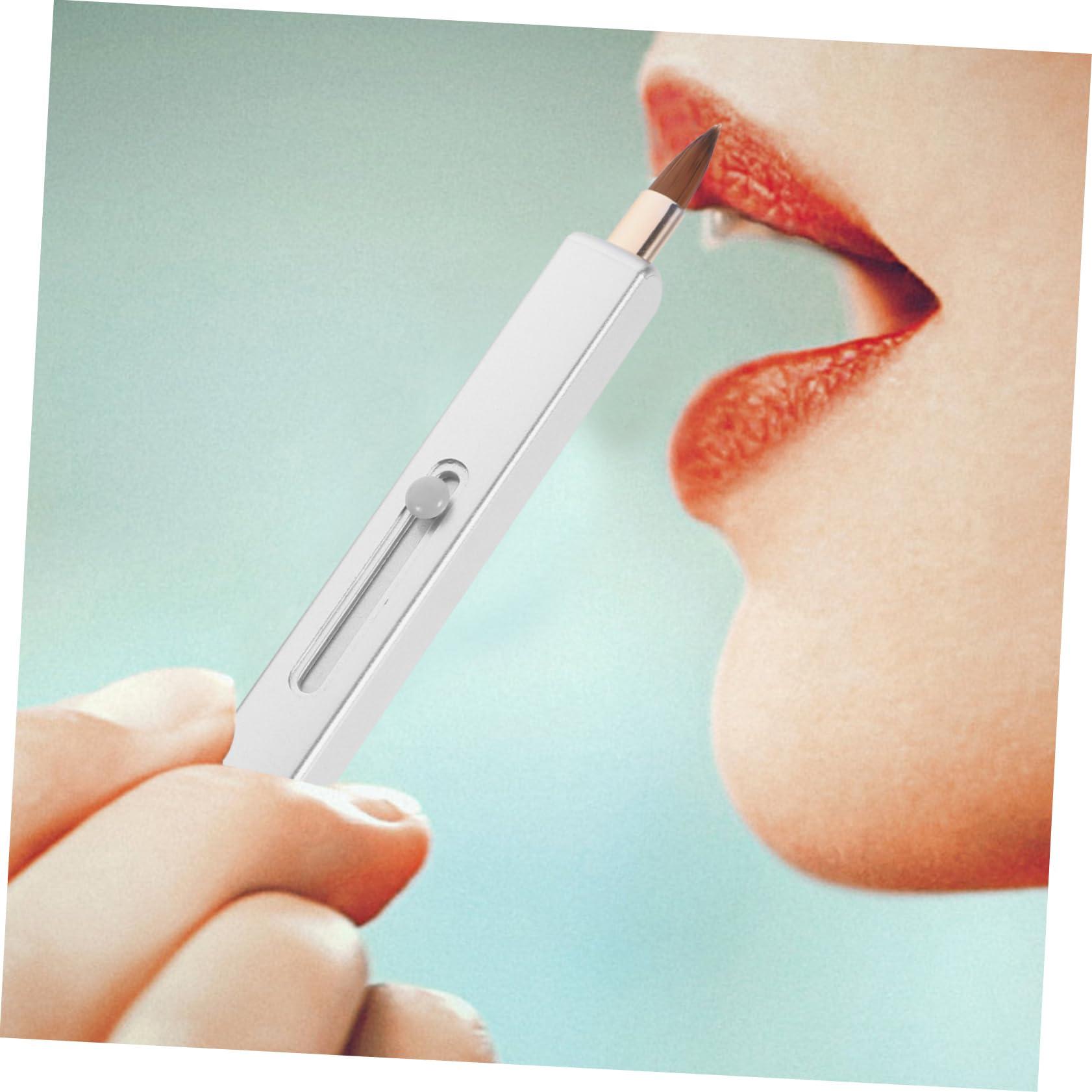 Baluue Baluue Lipstick Makeup Brush Set Retractable Lip Brush Single Head Lip Applicator Portable Lip Liner Brush Women's Makeup Tool