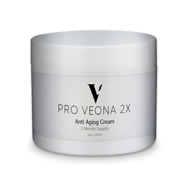Generic Pro Veona 2x Cream - Moisturizing Anti Aging Cream - 2 Month Supply - Lift & Firm - Nourishing Anti-Wrinkle Technology - Ceramides, Vitamin C, Collagen - Reduce Appearance of Age Spots & Redness