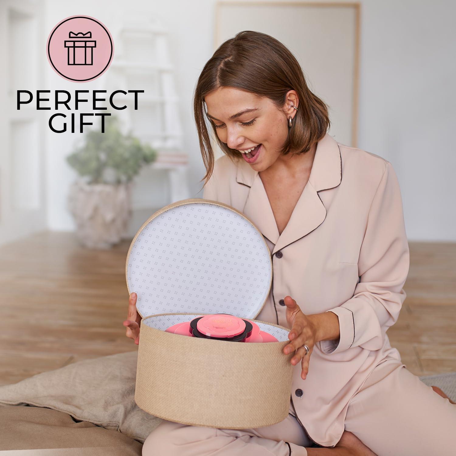 Toysical Toysical Makeup Kit for Teens - Flower Makeup Palette Gift Set for Teen Girls and Women - Makeup for Girls 10-12 - Petals Expand to 3 Tiers - Variety Shade Array - Full Starter Kit for Beginners