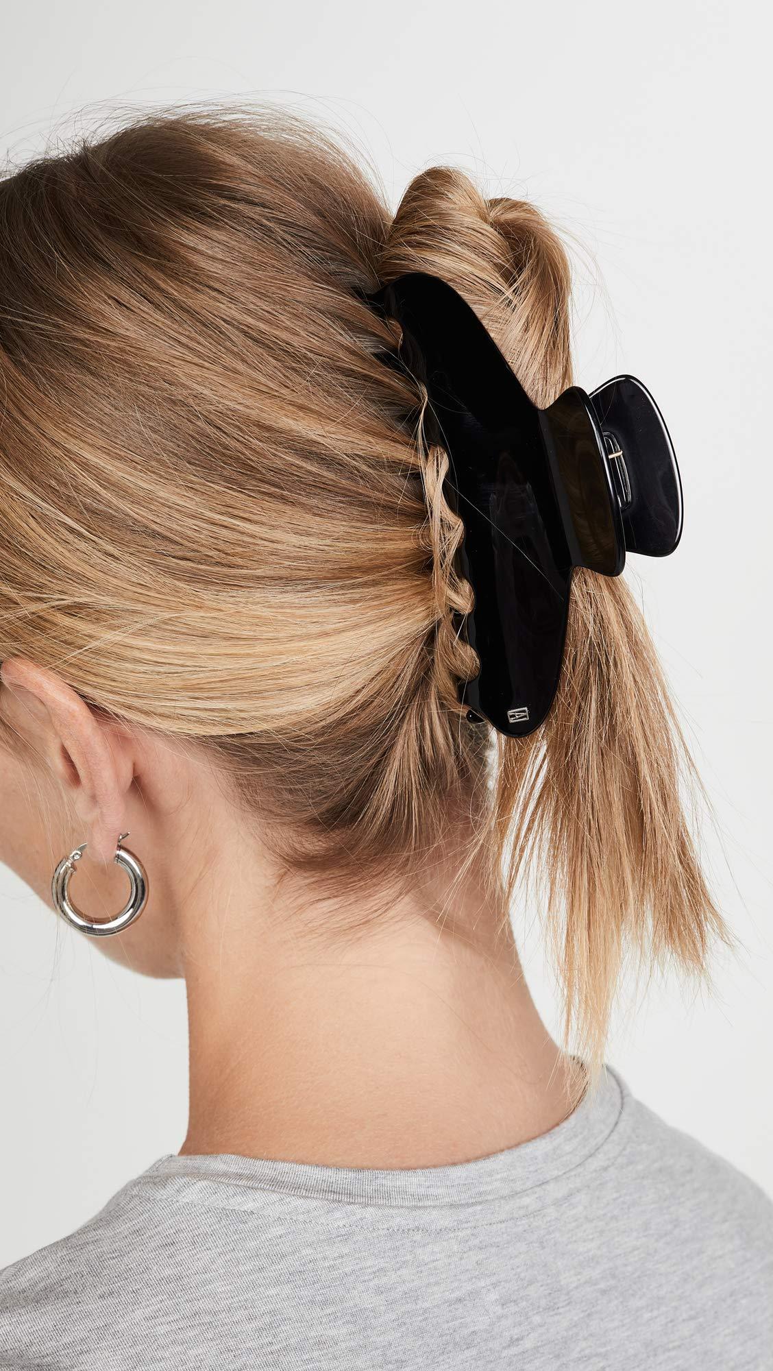 Alexandre de Paris Alexandre de Paris Women's Large Jaw Clip, Black, One Size