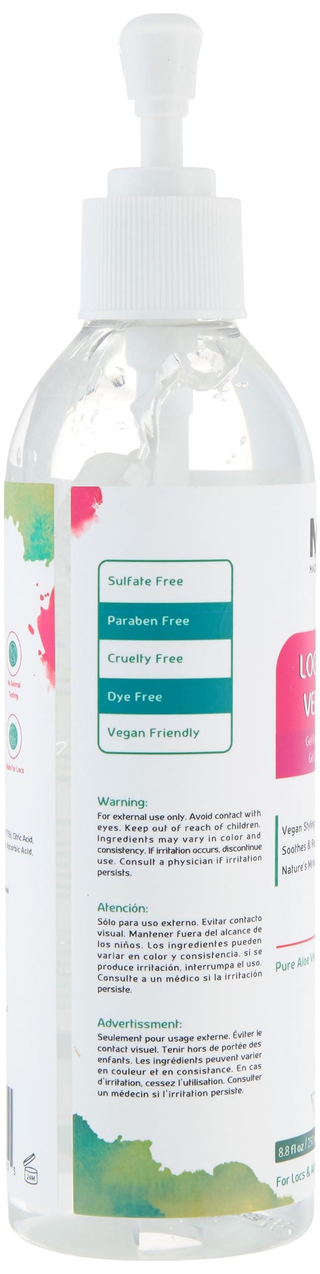 MFL MADE FOR LOCS Locs Vegan Aloe Vera Soothing & Styling Gel | 8 oz