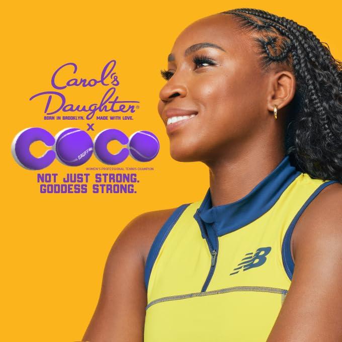 Carol's Daughter Carol\'s Daughter Goddess Strength Ultra Shield Pre Poo Hair Treatment for Wavy, Coily and Curly Hair, Protective Hair Detangler with Castor Oil for Weak Hair, 10.2 Fl Oz