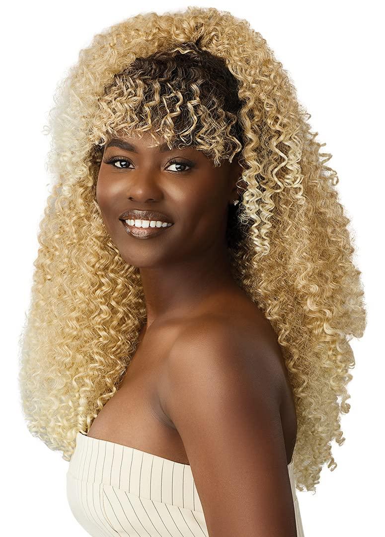 Outre Outre Big Beautiful Hair Clip-In - 9pcs - Bohemian Curl 14\" (NATURAL BROWN)