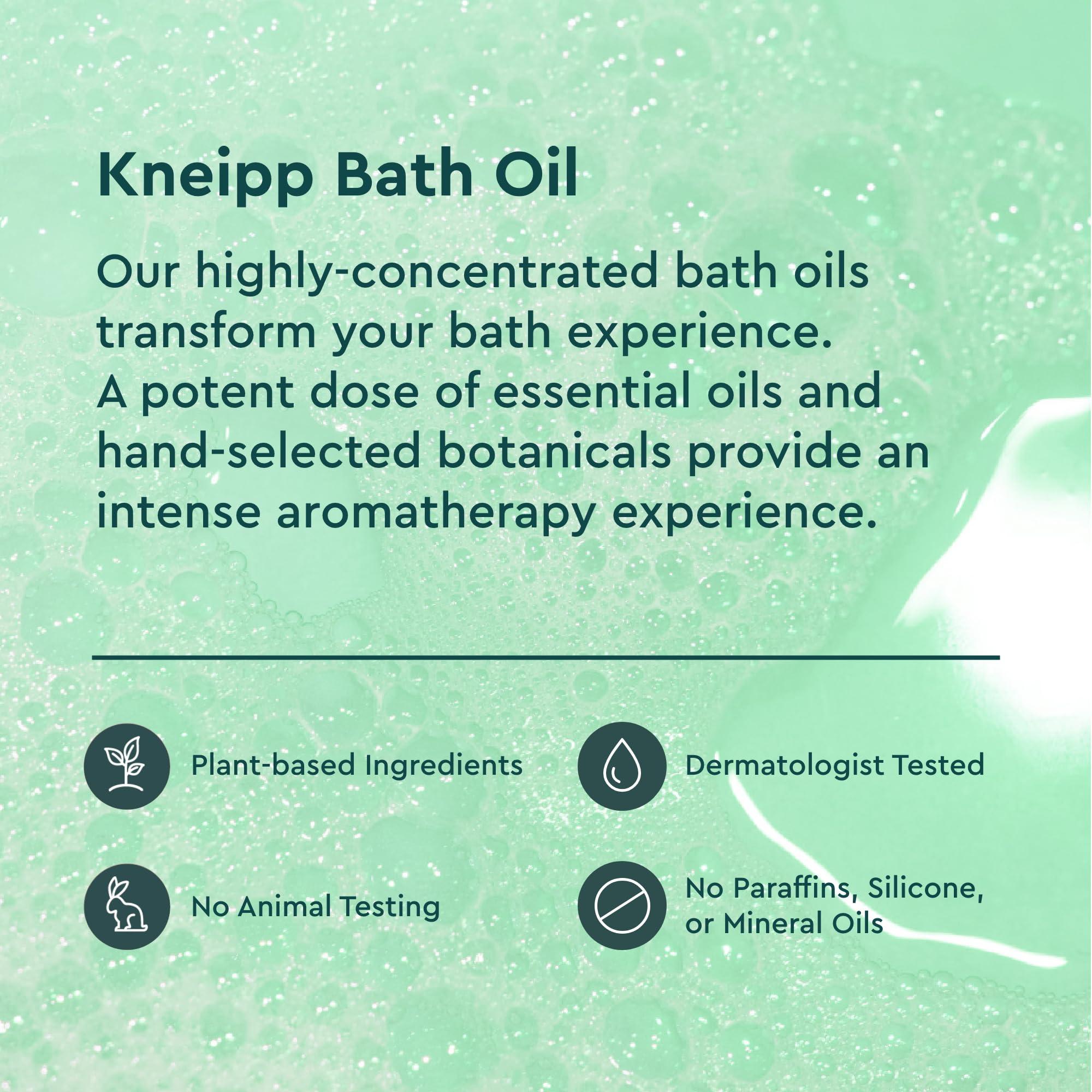 Kneipp Kneipp Under The Weather Eucalyptus Bath Oil - Good for Respiratory Wellness - Vegan - 3.38 fl oz - Up to 10 Baths