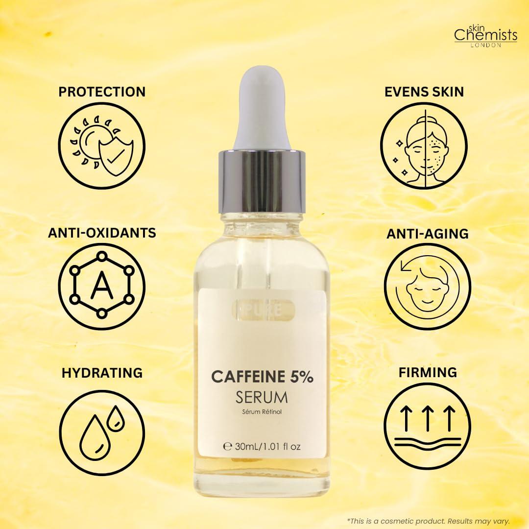 Skin Chemists Skin Chemists Pure Biphase serum 30ml | 1.01 fl oz (Caffeine)