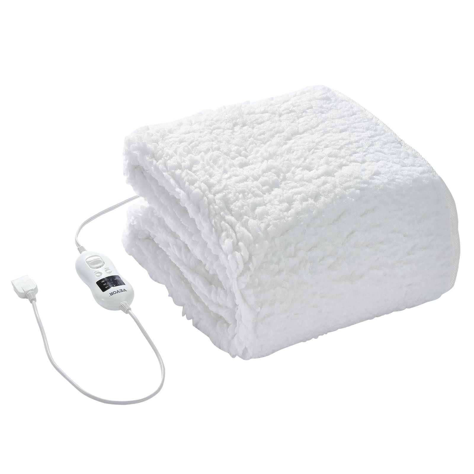 VEVOR VEVOR Massage Table Warmer Heating Pad, Professional SPA Massage Bed Warmer, 1" Thickened Fleece Heating Pad with 3-Level Timer, 8 Heat Settings, Overheat Protection for Massage Bed Spa, 72.8" x 30"