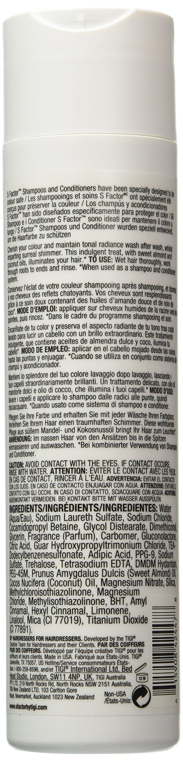 Bed Head Tigi S Factor True Lasting Color Shampoo, 8.5 Ounce