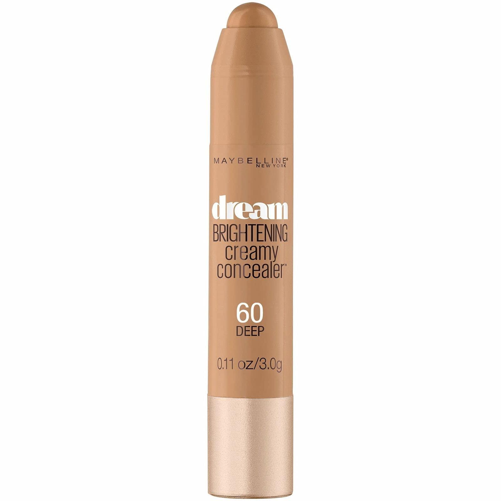 MAYBELLINE Maybelline New York Dream Brightening Creamy Concealer, Deep, 0.11 oz.