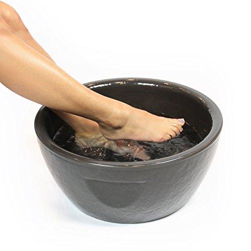 Noel Asmar Noel Asmar Signature Pedicure Bowl - Eco friendly and Recyclable, Made from Resin - BPA and Toxin Free (Espresso)
