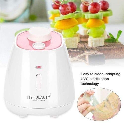 ITSII BEAUTY Itsii DIY Skin Care Face Mask Machine Maker Set with Collagen Effervescent Tablets, Portable At Home Beauty Spa Fully Customizable with Natural Fruits Vegetables Skincare Use for Full Face Neck Hand,