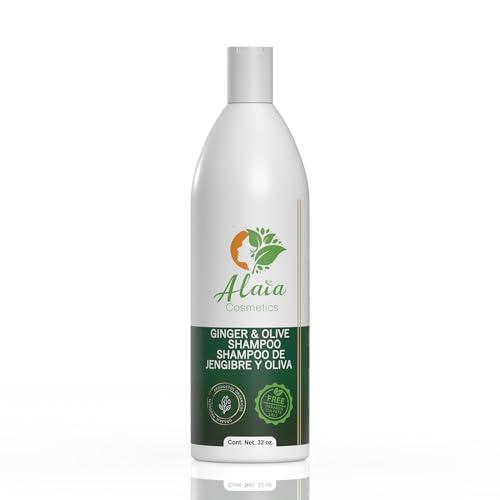 Alaia Cosmetics SHAMPOO GINGER OLIVE FREE OF SALT AND PARABENS. Alaia Cosmetics.32 0Z High viscosity shampoo is highly recommended for its great content of vitamins, proteins, and limpiador capilar.