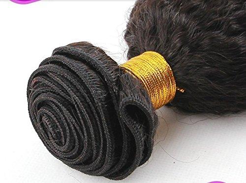 Junhair Junhair 5A Mongolian Virgin Human Hair Weave Kinky Straight 3pcs/lot 300gram Natural Colour