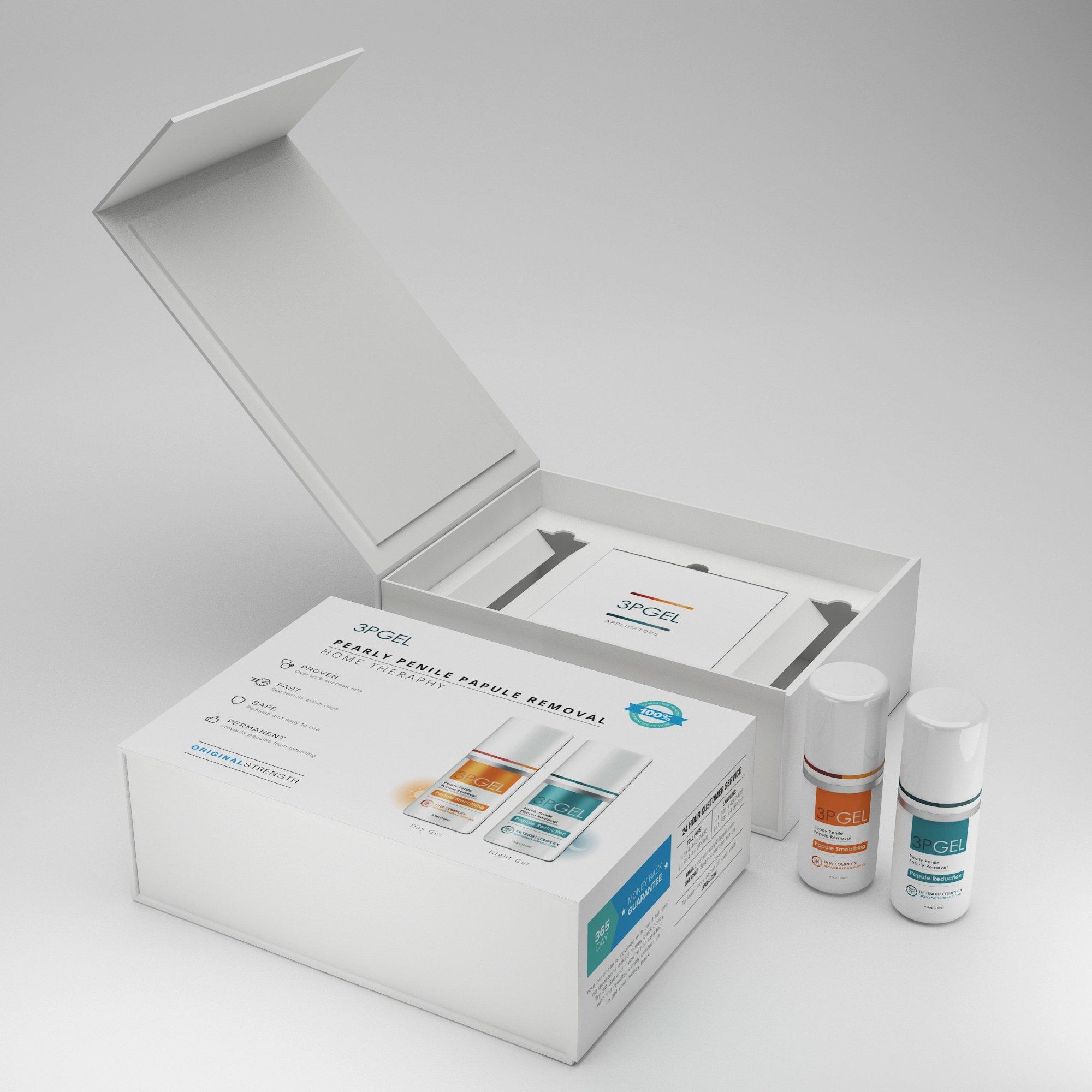 3P Gel Pearly Penile Papules Removal Cream. 3P Gel is the first clinically proven pearly penile papules home treatment. Fast, painless & more effective than Alpha Hydroxy Acid. Same result as laser treatment