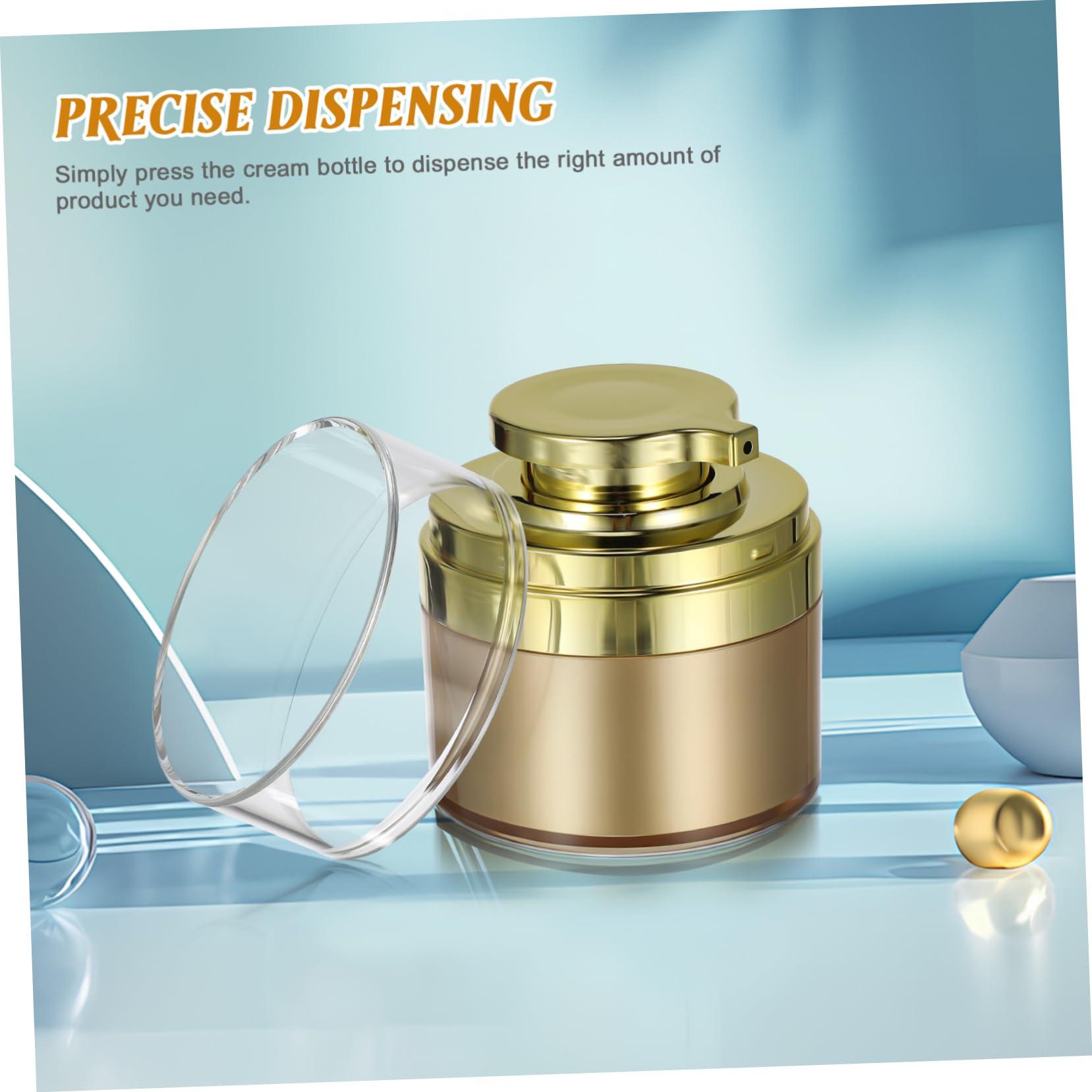 FOMIYES FOMIYES Travel-Friendly 30ml Press Bottle Dispenser Airless Pump for Skincare Products