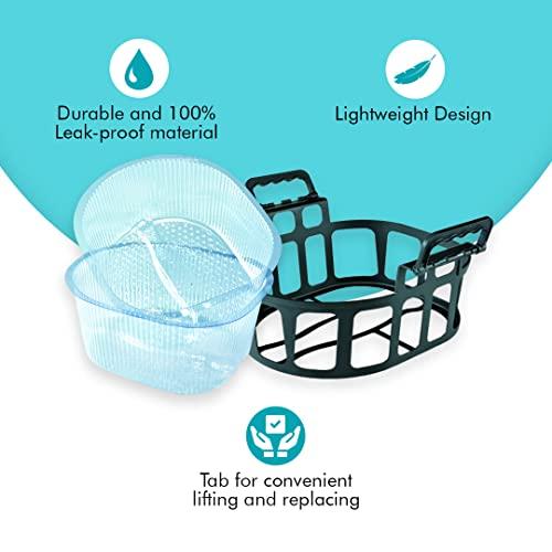 FOOTSIE BATH Footsie Foot Bath Liners, 10 Count