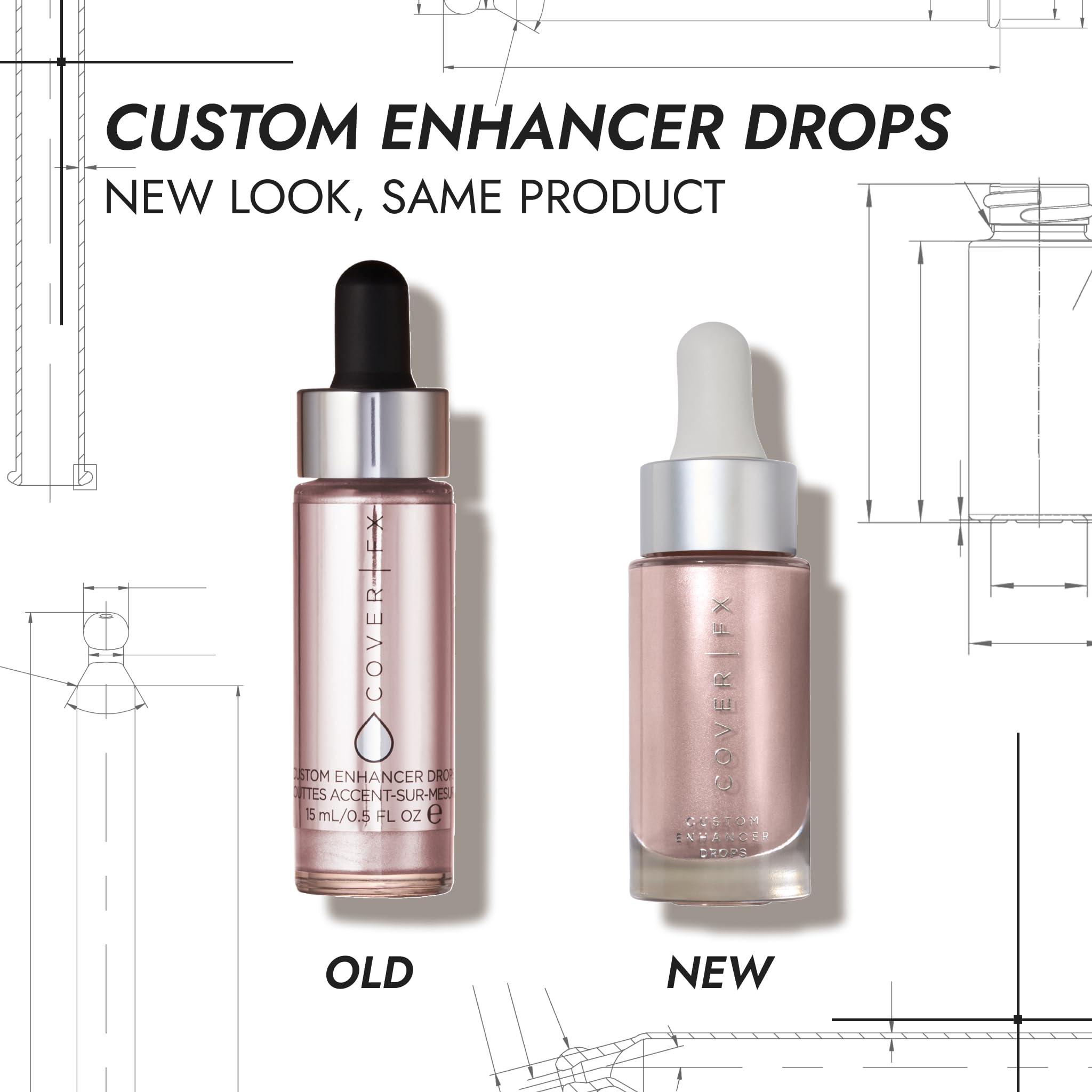 Cover FX COVER FX Custom Enhancer Drops - Sunlight: Classic Gold Finish - 15mL - Radiant Glow - Liquid Highlighter