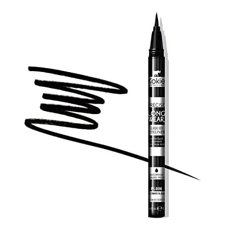 Kokie Kokie Precise Longwear Liquid Eyeliner, Waterproof, Smudge Proof