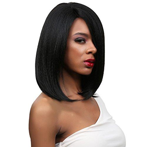 Hair Zone Sensationnel Human Hair Weave Empire Yaki Weaving (20 Inch (Pack of 2), 1B)