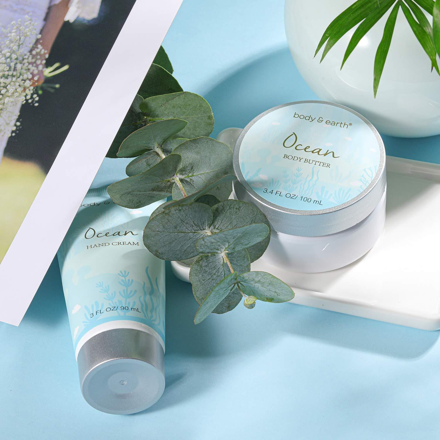 BODY & EARTH BODY & EARTH Spa Gift Set for Women,13 PCS Gift Set