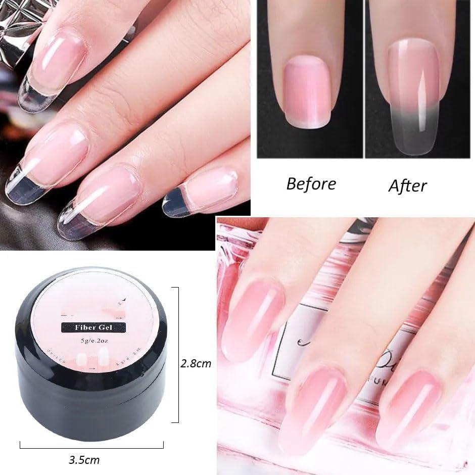 WUDIUP Nail Repair Protection Gel, Nail Repair Kit for Split Natural Nail, Broken Nail Repair Kit for Natural Nails, Nail Repair Kit With Brush, Easy Quick Fix, Home & Salon Use (1)