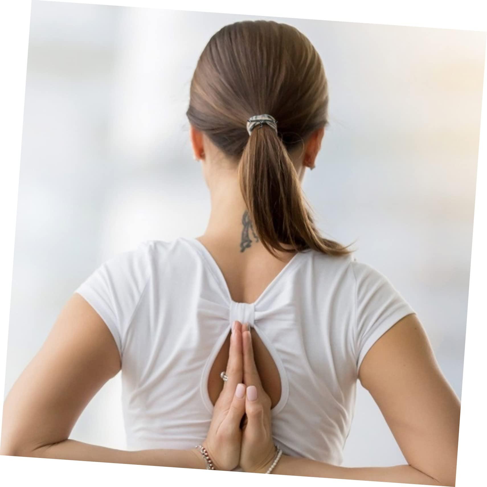 FRCOLOR FRCOLOR 120 Pcs Ponytail Elastic Bands Hook Bungee Hair Tie Hook Elastic Hair Bands Hooks Hair Cord Hair Ties with Hooks Bungee Bands Hair Hooks Rubber Bands Bulk Bride The Bubble Headgear