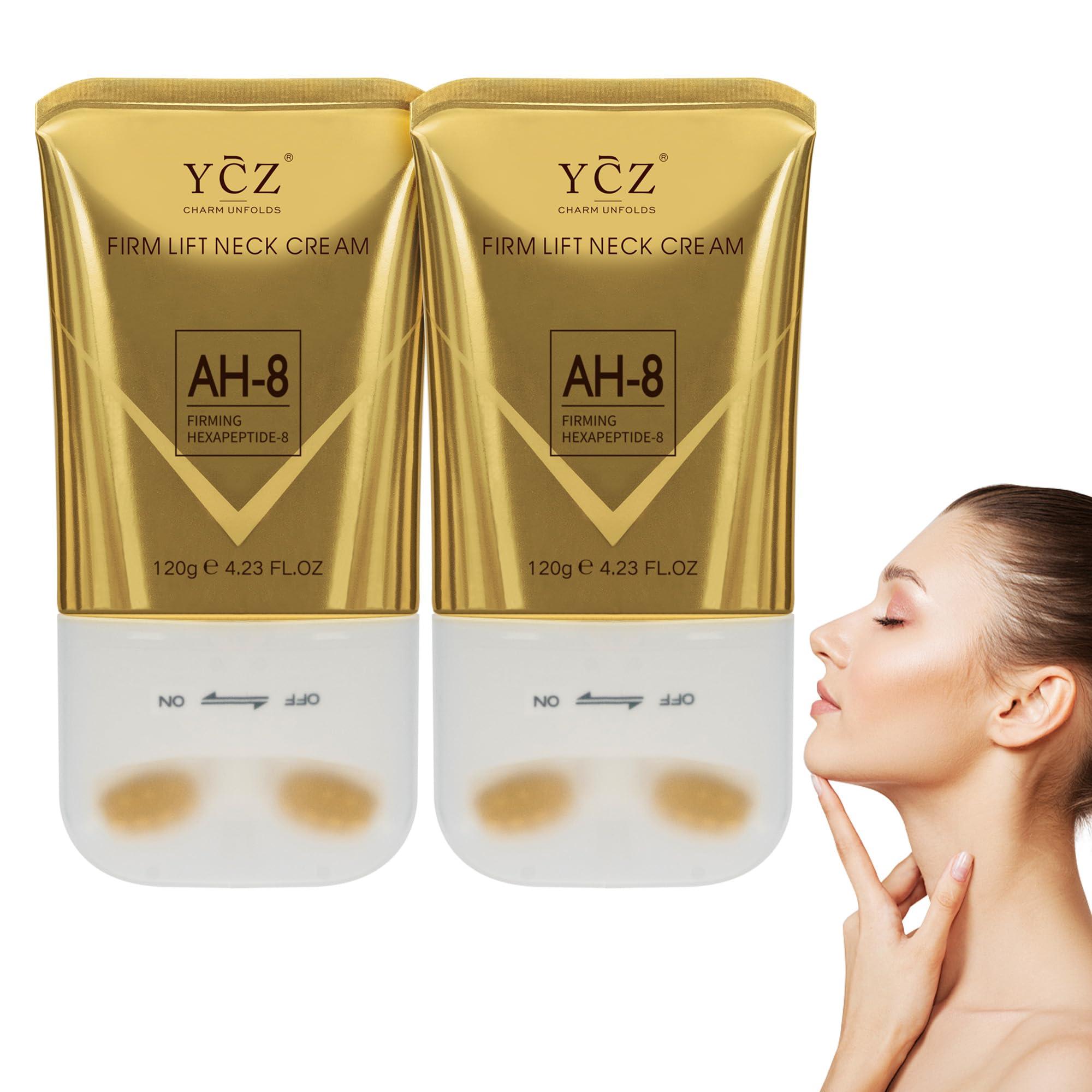 Ycz Ycz AH-8 Firming Neck Cream for Crepey Skin Body Care Comfort, Contains Hexapeptide, Moisturizing, Tightening Lotions Cosmetic Skin Care Skin Repair(Pack of 2)