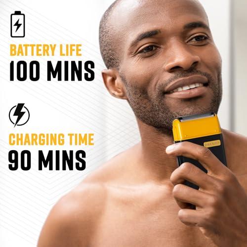 The Cut Buddy Shave Buddy, Compact Foil Electric Shaver for Face & Body, Maintains 5 O'Clock Shadow, Lightweight & Water Resistant, 1 Count